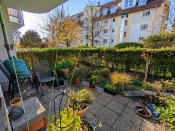 2-Raumwohnung in der Radeberger Vorstadt mit großem Gartenanteil - Ansicht Garten