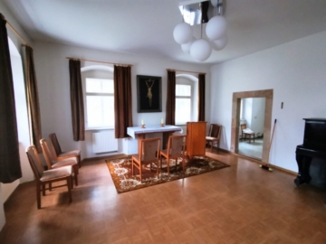 Gemeinderaum - Teilvermietetes ehemaliges Pfarrhaus im Altenburger Land OT Grünberg