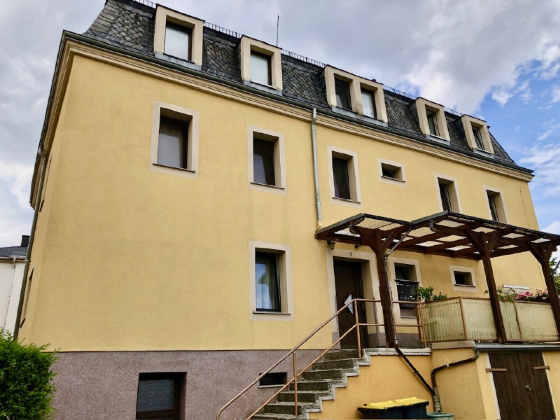 Hausansicht - Mehrfamilienhaus in Bannewitzer Höhenlage