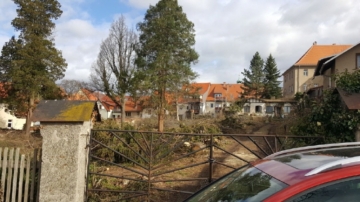 Blick von der Straße