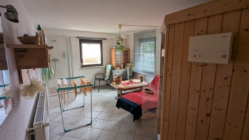 Sauna - Familienfreundliche Doppelhaushälfte mit großem Garten in Heidenau-Gommern