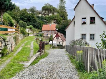 Großes Einfamilienhaus in der Sächsischen Schweiz - Zuwegung