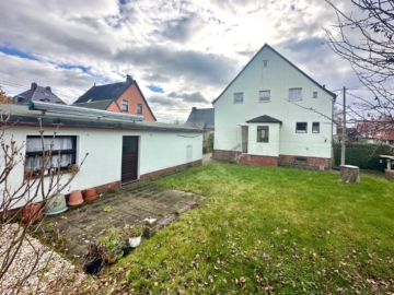 Rückseite Garten - EFH in der Gartenstadt von Hainichen