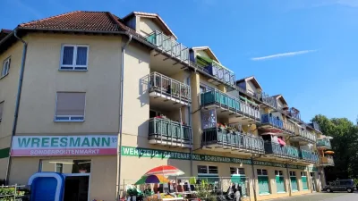Hausansicht Straße