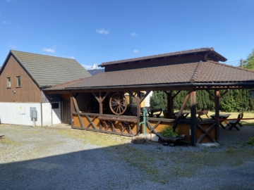 Ansicht Terrasse - Traditionsgaststätte Freihufe in Neukirch/Lausitz