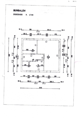 Bungalow-Grundriss - Variabler EFH-Bungalow auf Erbpachtgrundstück in Reichstädt bei Dippoldiswalde