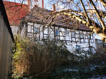 Historisches Gebäude in Mügeln auf Erbpachtland - Rückansicht