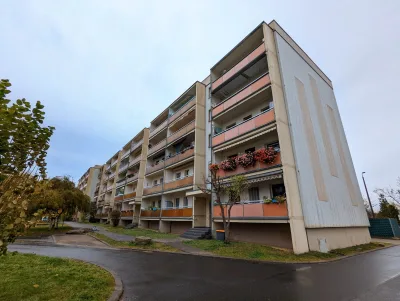 Ansicht vom Balkon