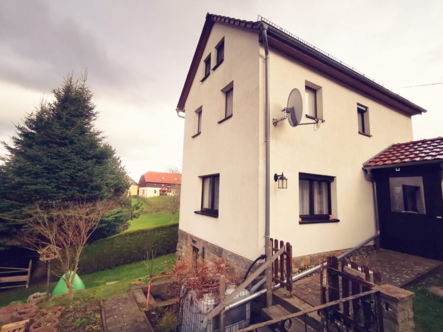 Einzugsfertiges Eigenheim in der Sächsischen Schweiz - Hausansicht