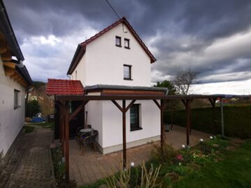 Einzugsfertiges Eigenheim in der Sächsischen Schweiz - Gartenseite
