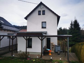 Einzugsfertiges Eigenheim in der Sächsischen Schweiz - Rückansicht