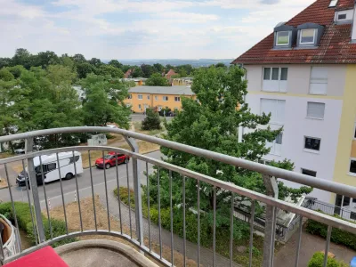 Ausblick Balkon