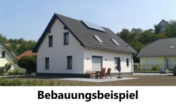 Bebauungsbeispiel - Voll erschlossenes Baugrundstück in Hoyerswerda OT Bröthen