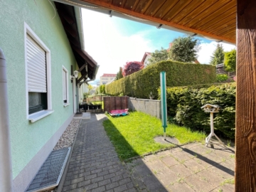 Hausansicht - Doppelhaushälfte in Rabenau