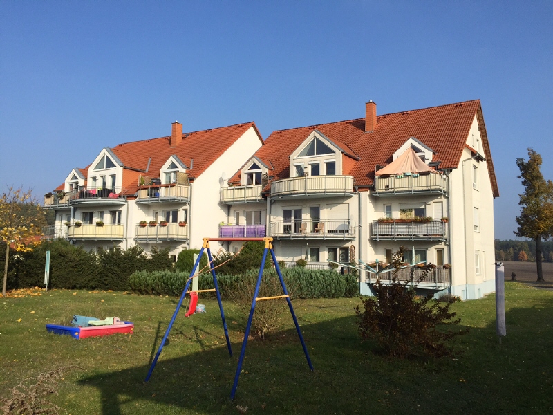 Gartenseite - 3-Raum-ETW in Königsbrück
